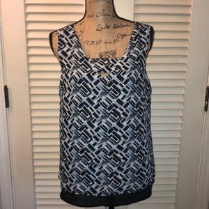 MOVING SALE! 4/$15 - gnw keyhole sleeveless blouse